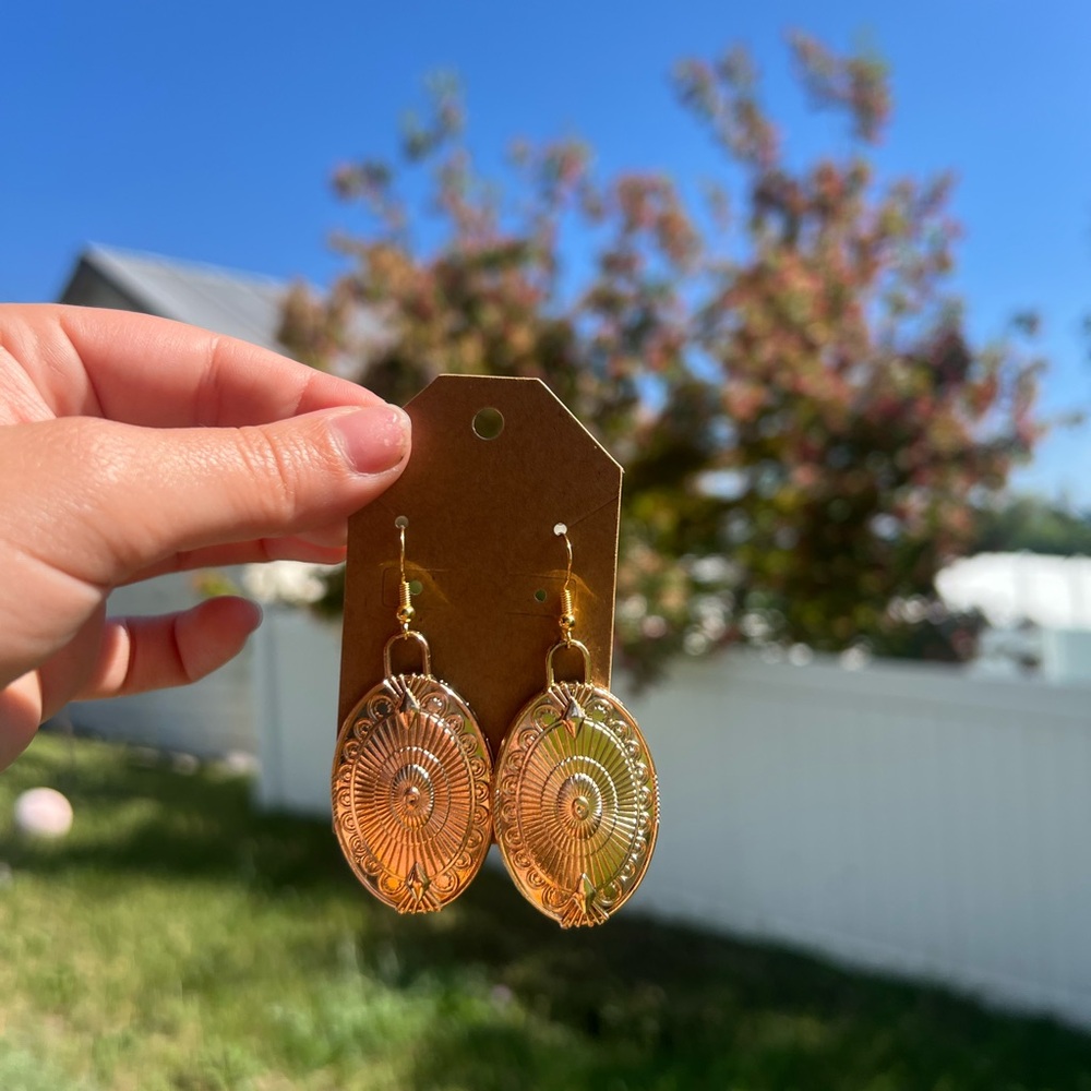 Elegant Gold Boho Pendent Dangle Earrings Bundle and Save 💰
